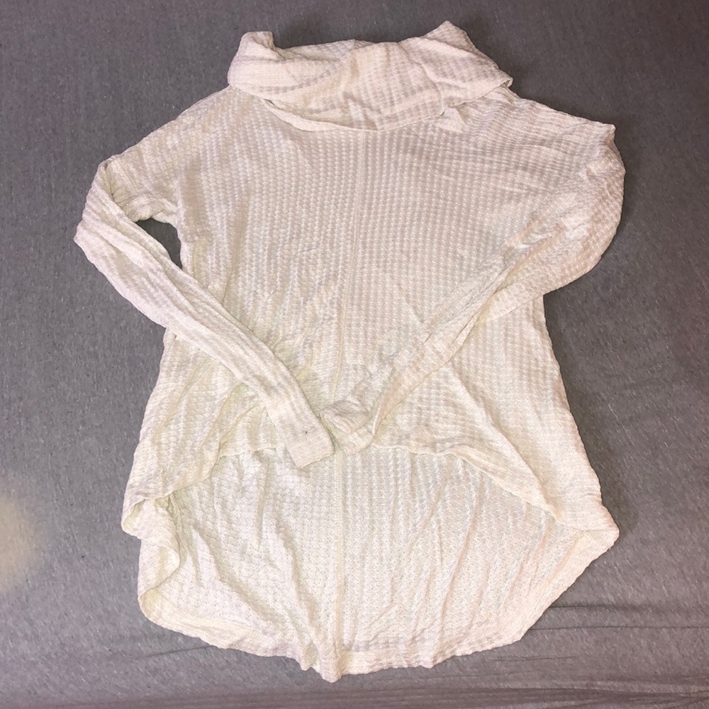 Sparkling white sweater